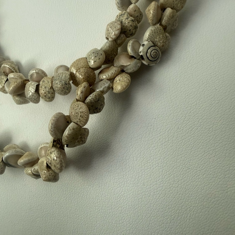 Long Small Seashell Necklace - Picture 4 of 6